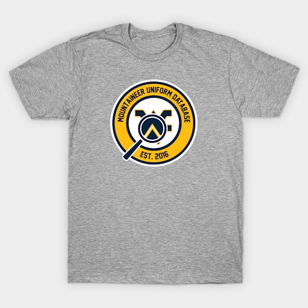 The Official Mountaineer Uniform Database T-Shirt T-Shirt by MountaineerManiac